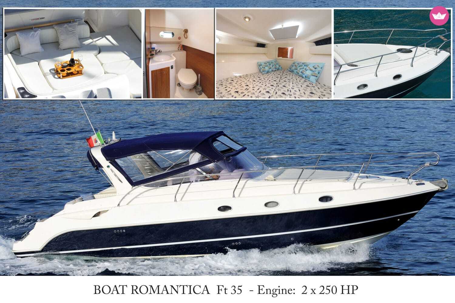 Bateau à moteur Mano Marine Mano ft35 500cv