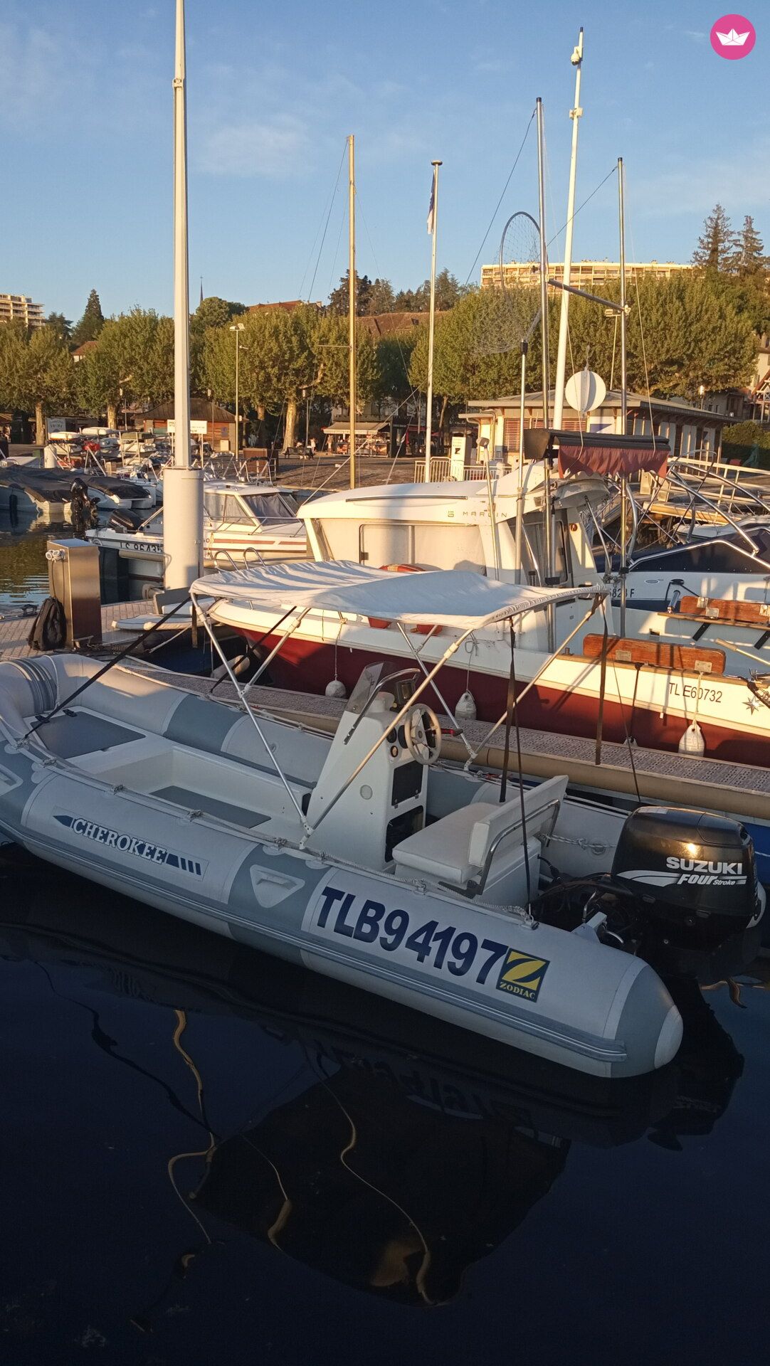 Semi-rigide Zodiac Cherokee 50cv 6