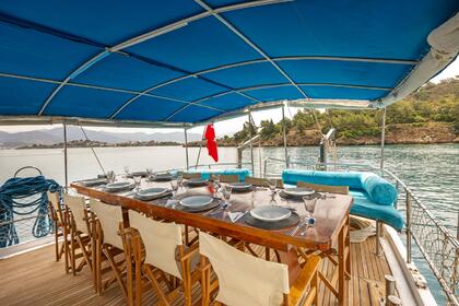 Charter Gulet Custom built gulet with a capacity of 12 people Ketch gulet Göcek