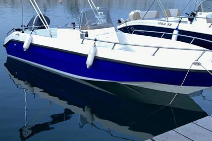 Hyra båt Båt utan licens  romar mirage 570 Salerno