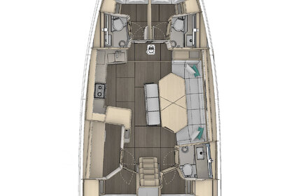 Verhuur Zeilboot Dufour Yachts Dufour 48 Mitikas