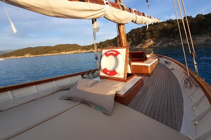 Lateen Sail Boat