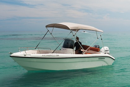 Verhuur Motorboot Poseidon blue water 185 Zakynthos