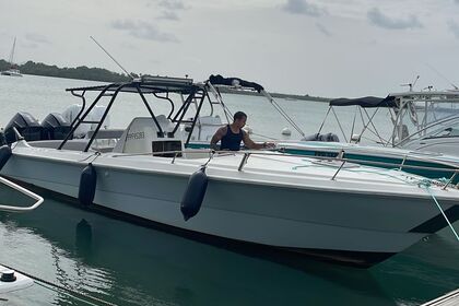 Rental Motorboat Fusion Open 32 Baie Mahault