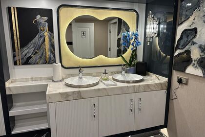 Custom 35 Meters Ultra Luxury Yacht With Her Wide Design Available For Your Great Cruising in İstanbul Bosporus