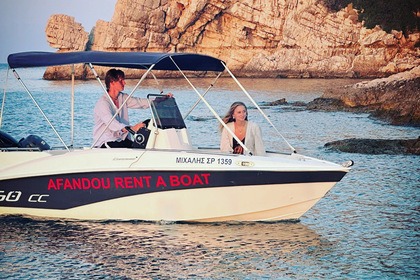 Hire Boat without licence  Compass 150cc Rhodes