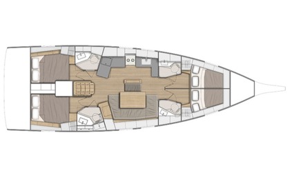 Hire Sailboat Beneteau Oceanis 46.1 Orhaniye