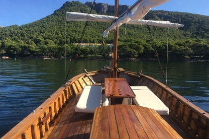 Classic wooden llaut