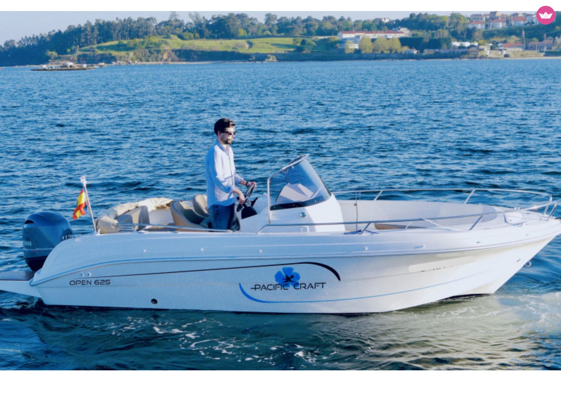 Bateau à moteur Orca III Preciosa Lancha en Santander Alquílala con Licencia de navegación 130cv 7