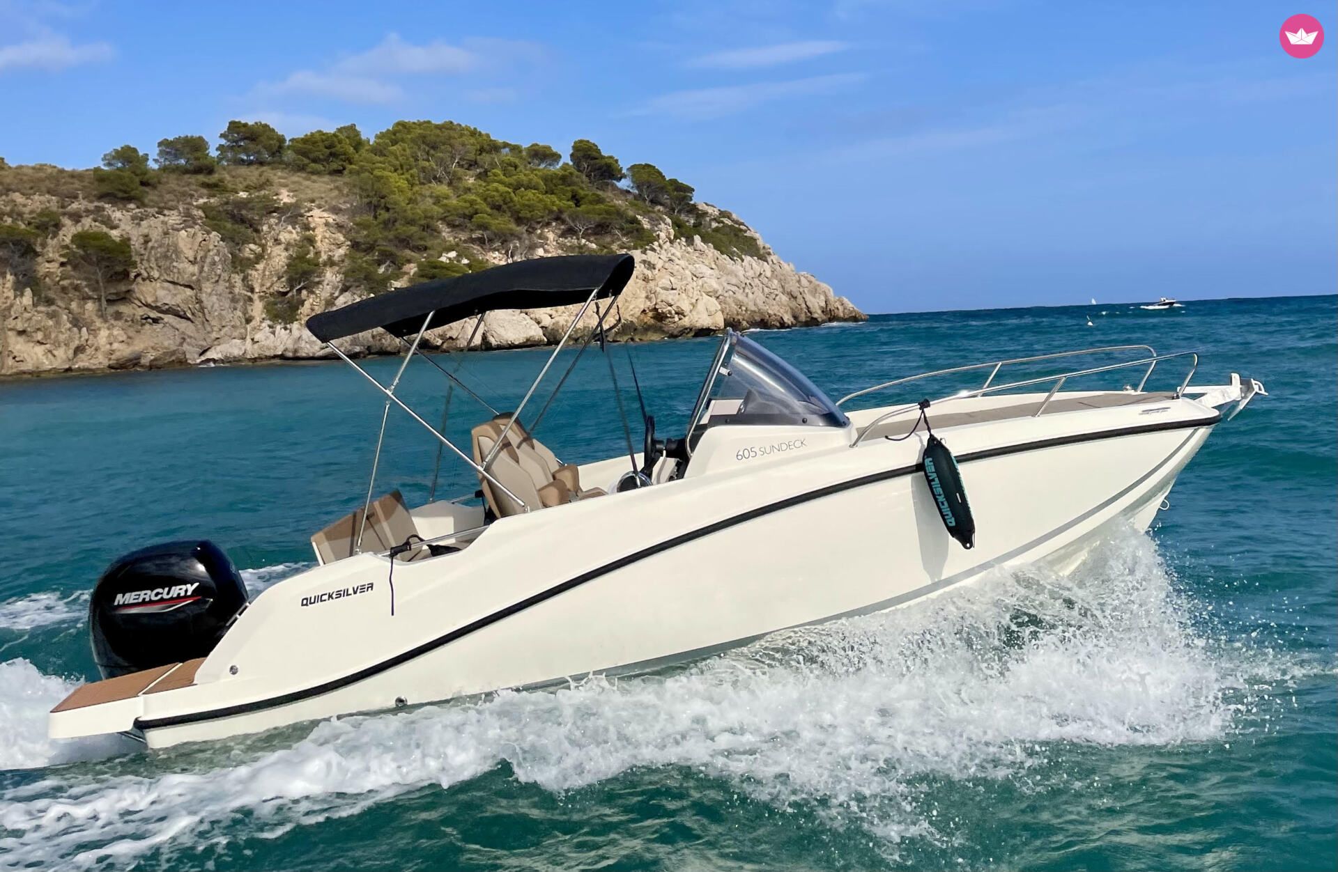Bateau à moteur Quicksilver Activ 605 Sundeck 150cv 2