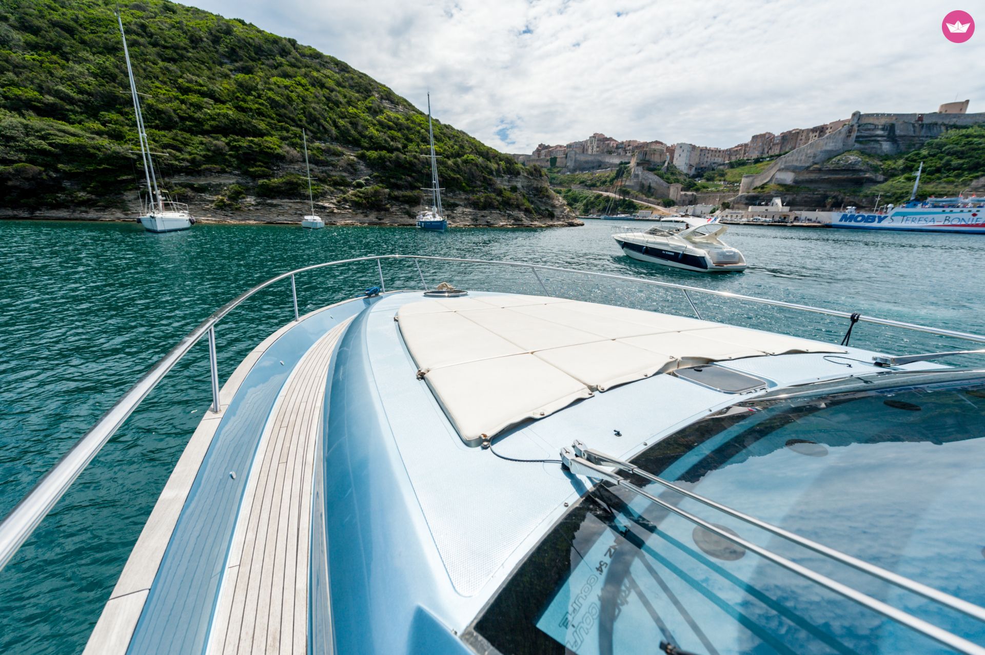 Location bateau à moteur à Bonifacio de particuliers et professionnels