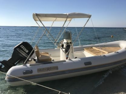 Charter RIB Nautica Diving 5.30 Tropea