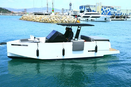 Motor Yacht De Antonio D28 in Olympic Port Barcelona