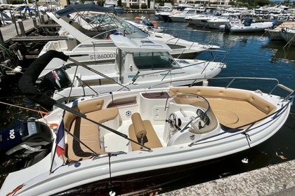 Miete Motorboot Cantiere nautico trimarchi AS marine 590 open Carnon