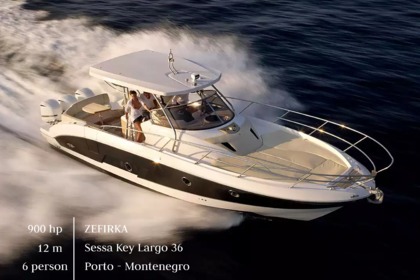 Rental Motorboat Sessa Marine key largo 36 Tivat