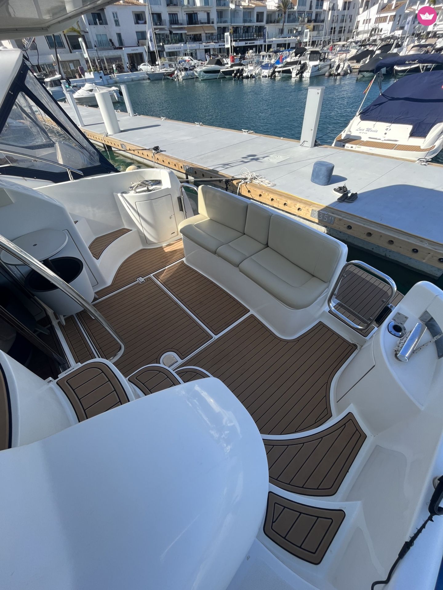 Bateau à moteur Azimut 39 fly 700cv 5
