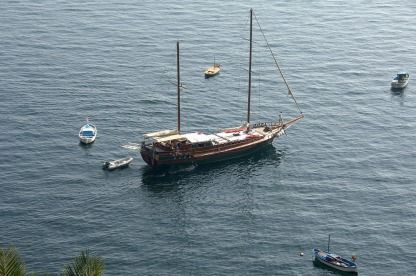 Charter Sailboat Caicco 23 Metri Mg Castellammare di Stabia