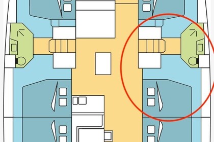 Hire Catamaran Catana Group Bali 5.4 - 6 + 2 cab. Marsh Harbour