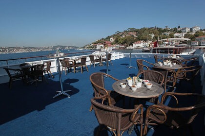 Luxury motor yacht for 120 people B2