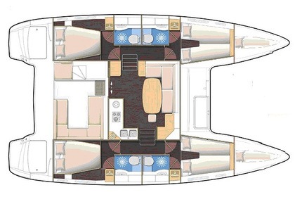 Rental Catamaran Lagoon Lagoon 400 Athens