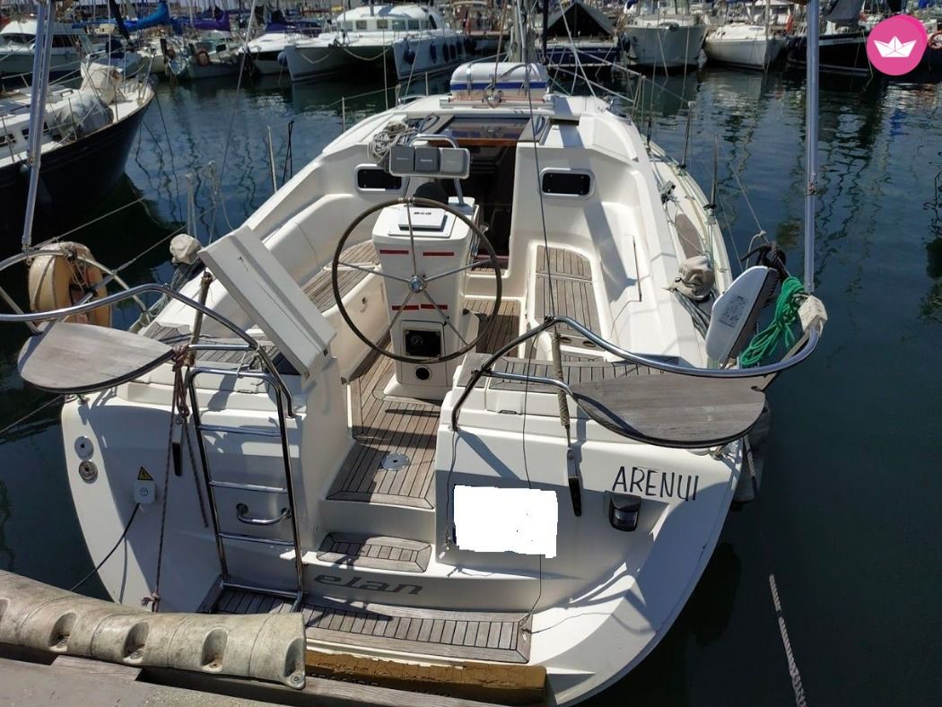 Sailboat Elan 344 Impression for hire