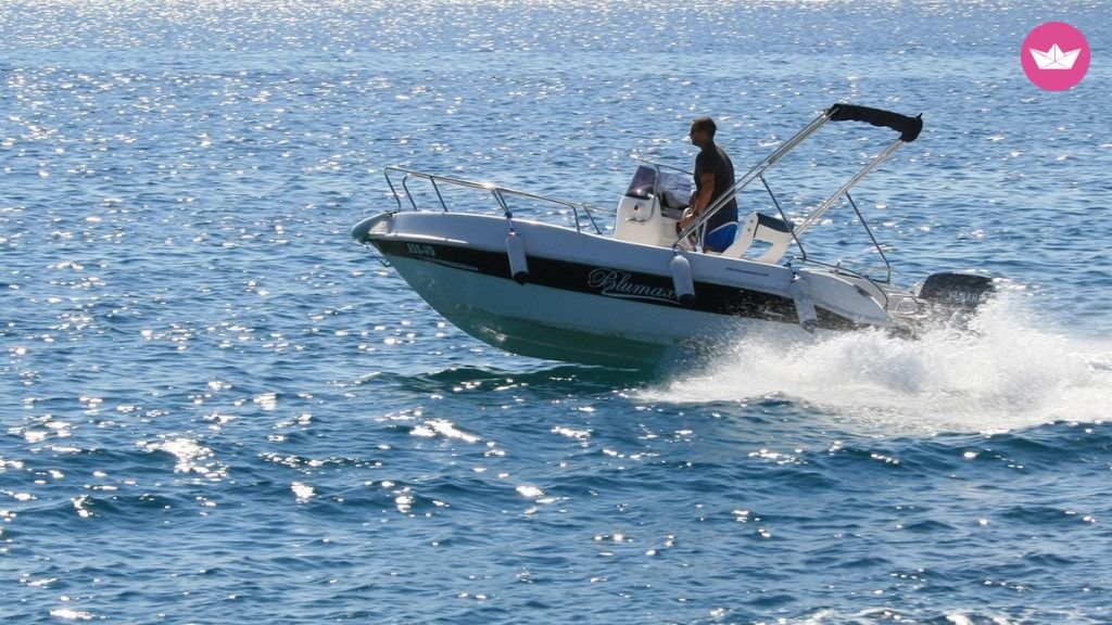 Tancredi Nautica Bluemax 550 Open in Vodice for hire