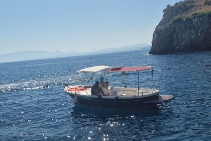 Charter Motorboat zardus gozzo Castellammare del Golfo