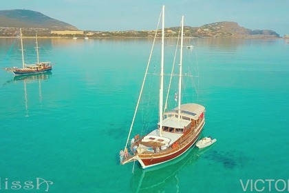 Noleggio Caicco Schooner Boutique Sailing Gulet Victoria Cannigione