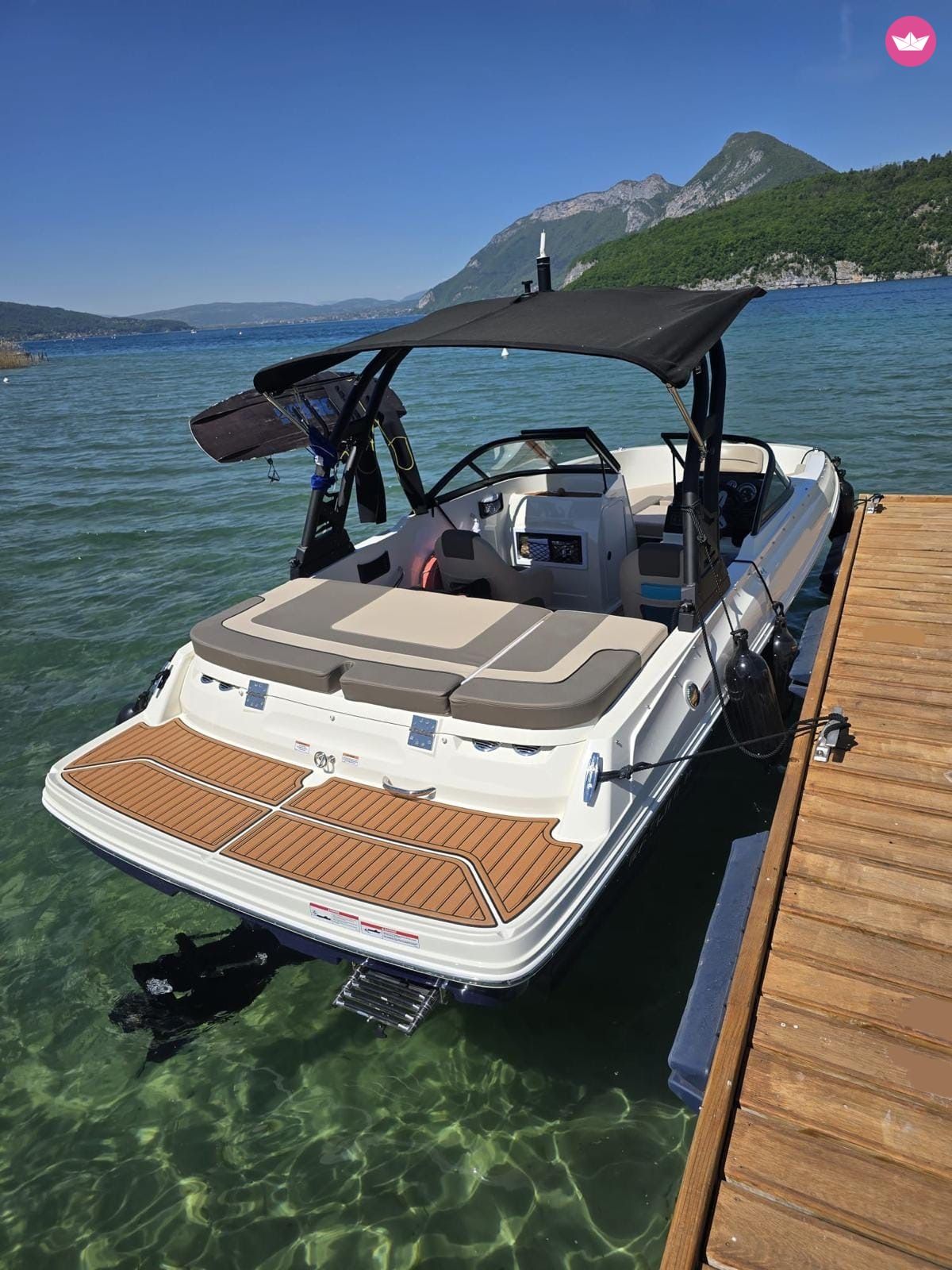 Bateau à moteur BAYLINER VR4 INBORD 200cv 3