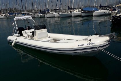 Hyra båt RIB-båt Oceanic 750 Korfu