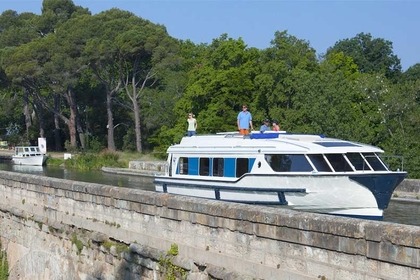 Miete Hausboot Peniche Vision 4 Rheinsberg