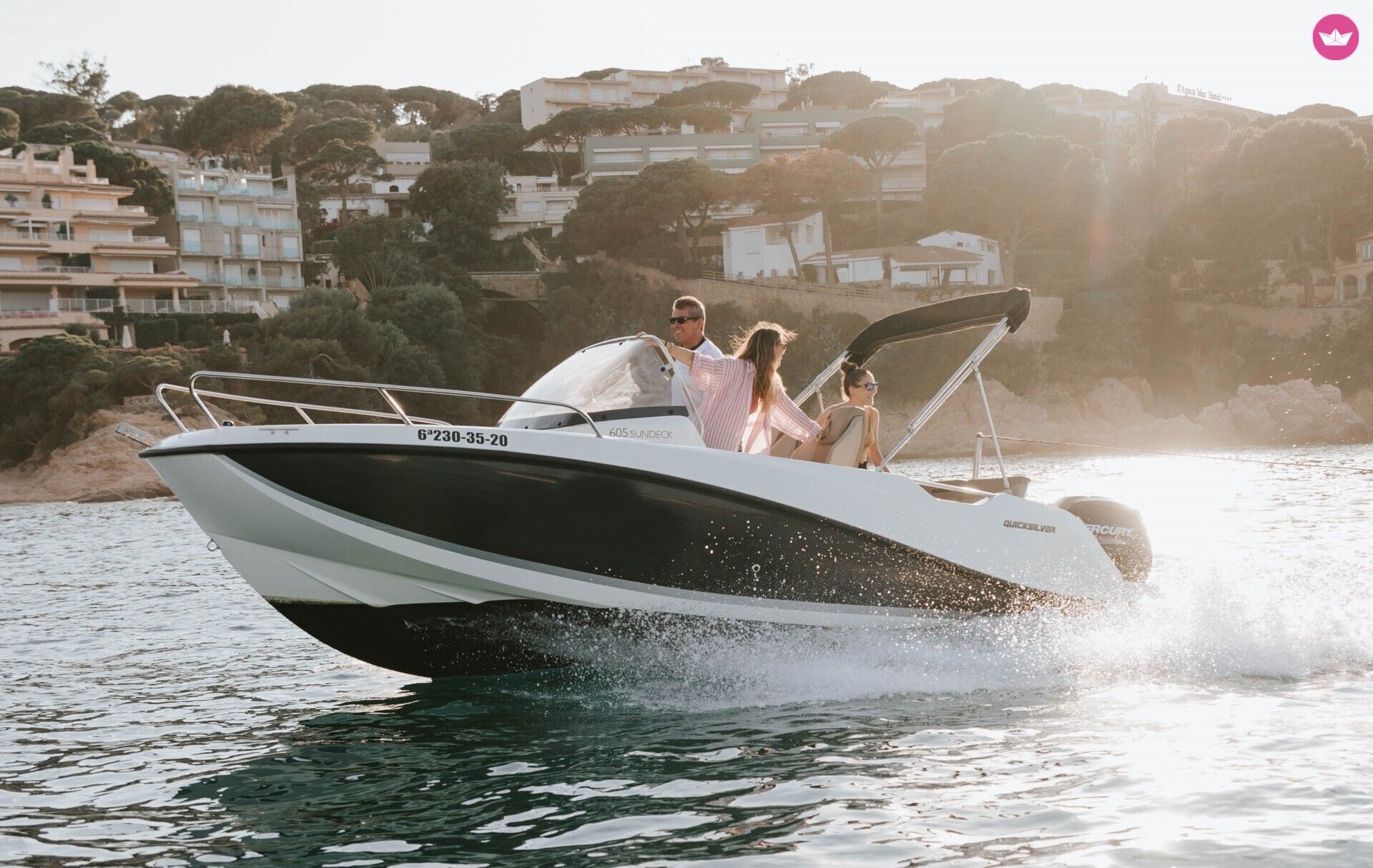 Bateau à moteur Quicksilver Activ 605 Sundeck 150cv