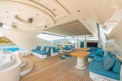 Rental Motor yacht custom  eliza ultra luxury yacht Bodrum