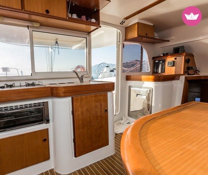 Charter catamaran in Athens  