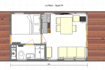 Ιδανικό La Mare  σκάφος χωρίς δ