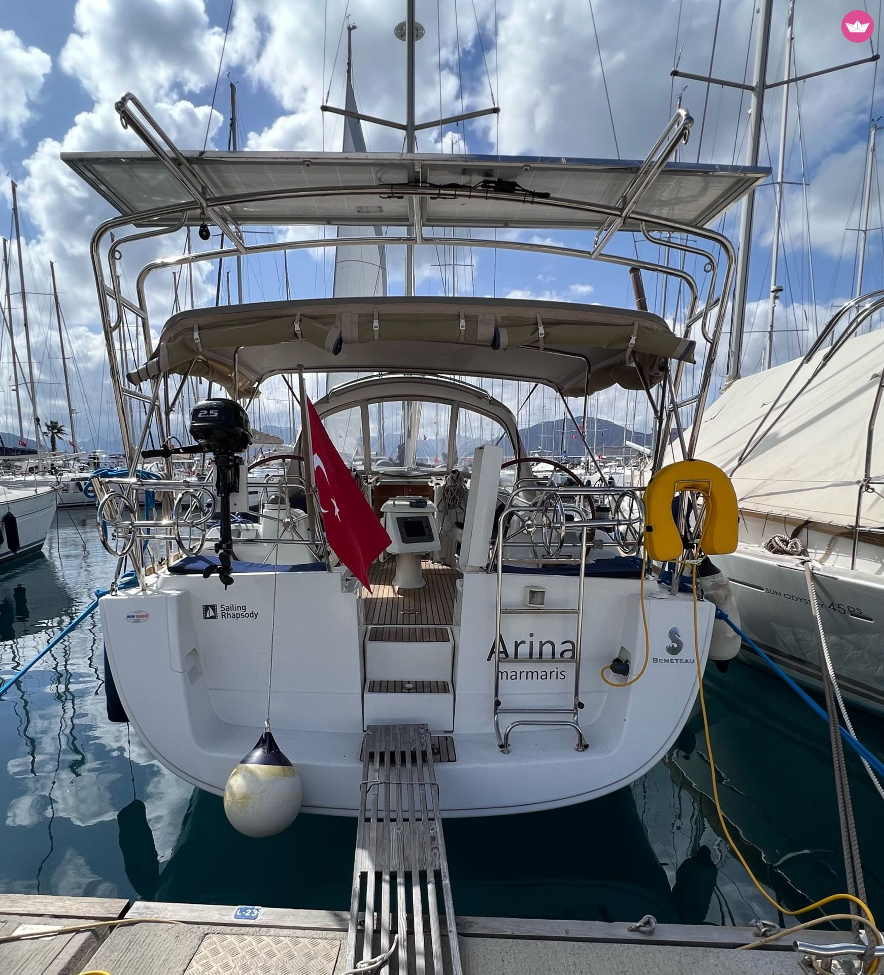 Voilier Beneteau Oceanis 40 12m 2