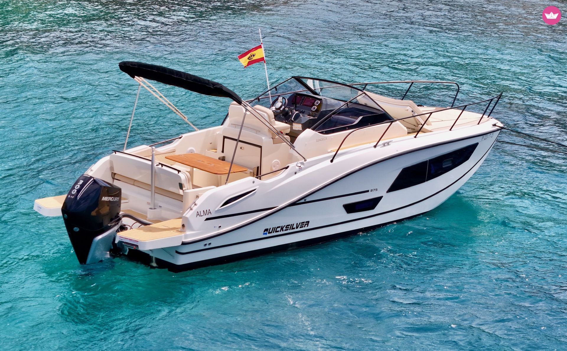 Bateau à moteur Quicksilver Activ 875 Sundeck 300cv 2