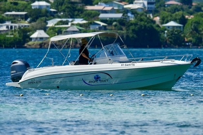 Rental Motorboat Pacific Craft 670 open Le Robert