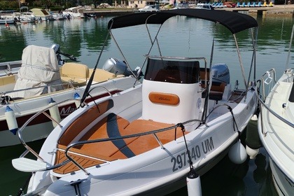 Miete Motorboot Blumax Bluline 19Open Umag