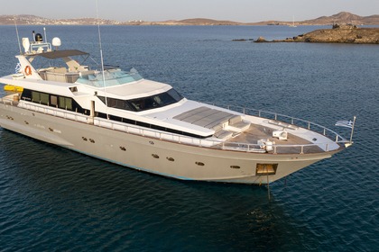 Hyra båt Motorbåt Cantieri Di Pisa Akhir 27 Mykonos