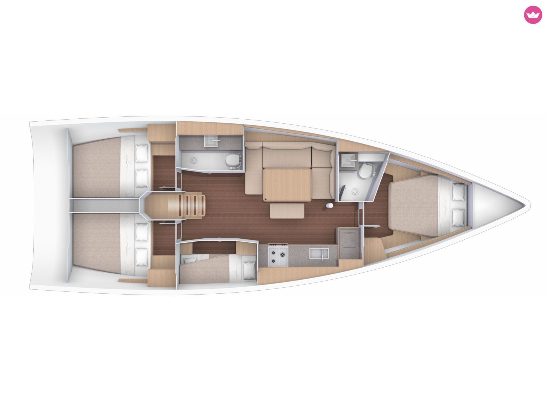 Voilier Dufour 430 13m