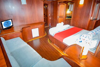 Noleggio di Goleta con 6 Cabine a Marmaris