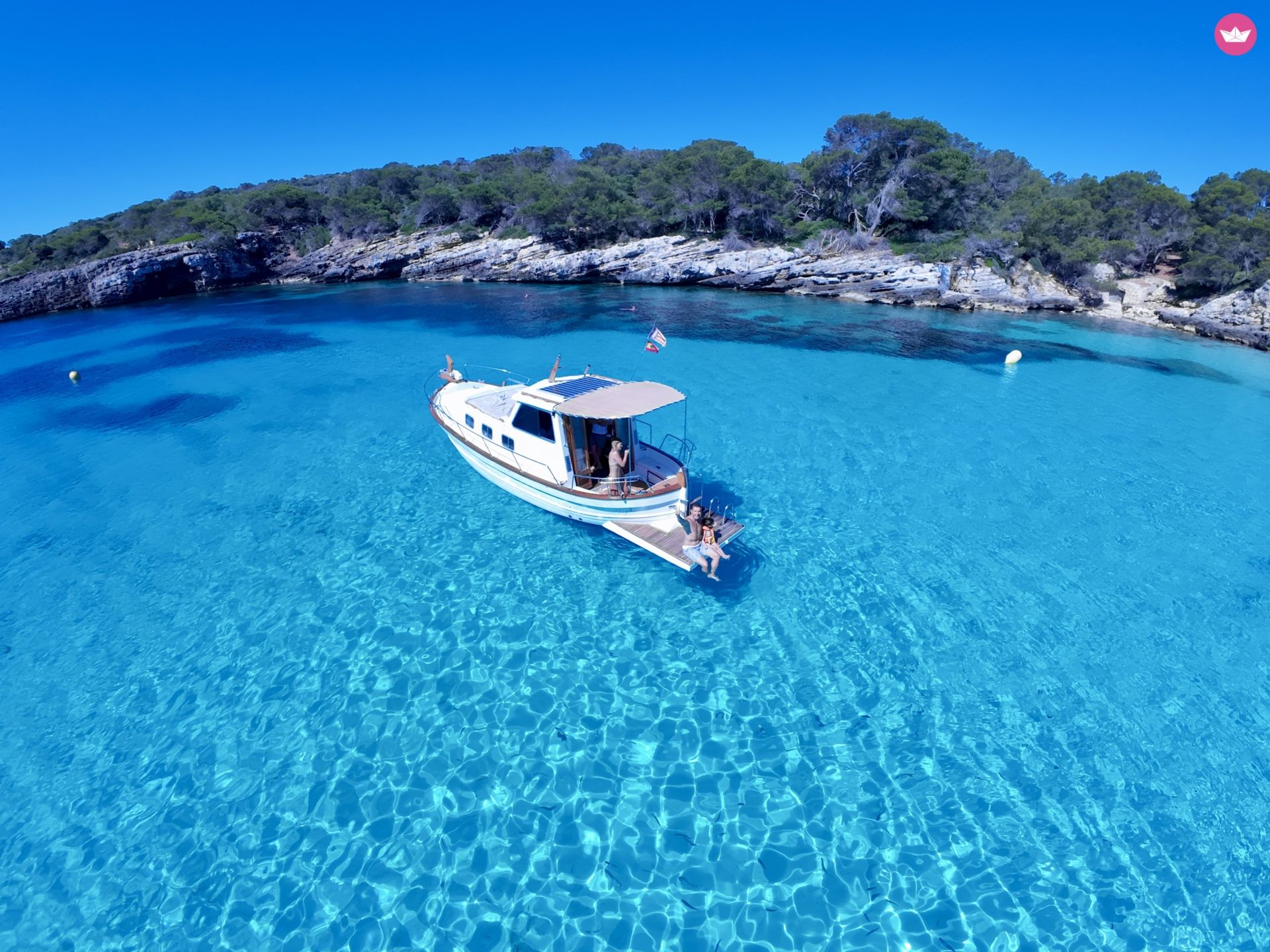 Bateau à moteur Menorquin 45 120cv 5