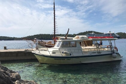 Hyra båt Motorbåt Transfer Tau Dubrovnik