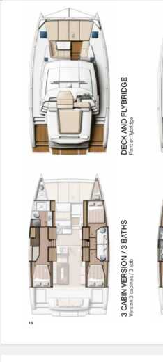 Catamaran Bali - Catana Bali 4.2 boat plan