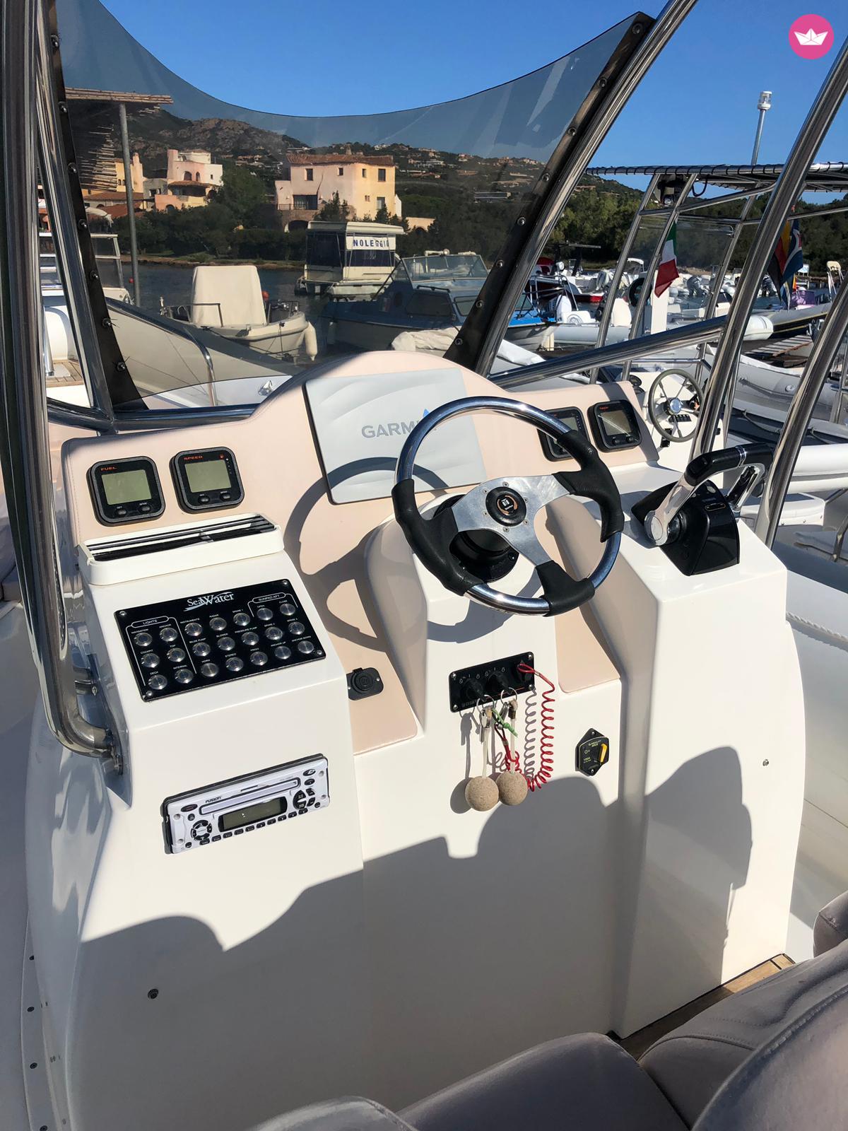 Semi-rigide Sea Water Smeralda 320 500cv 8