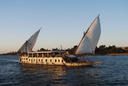Charter Sailboat Egypt Dahabiya Sailing Boat Luxor