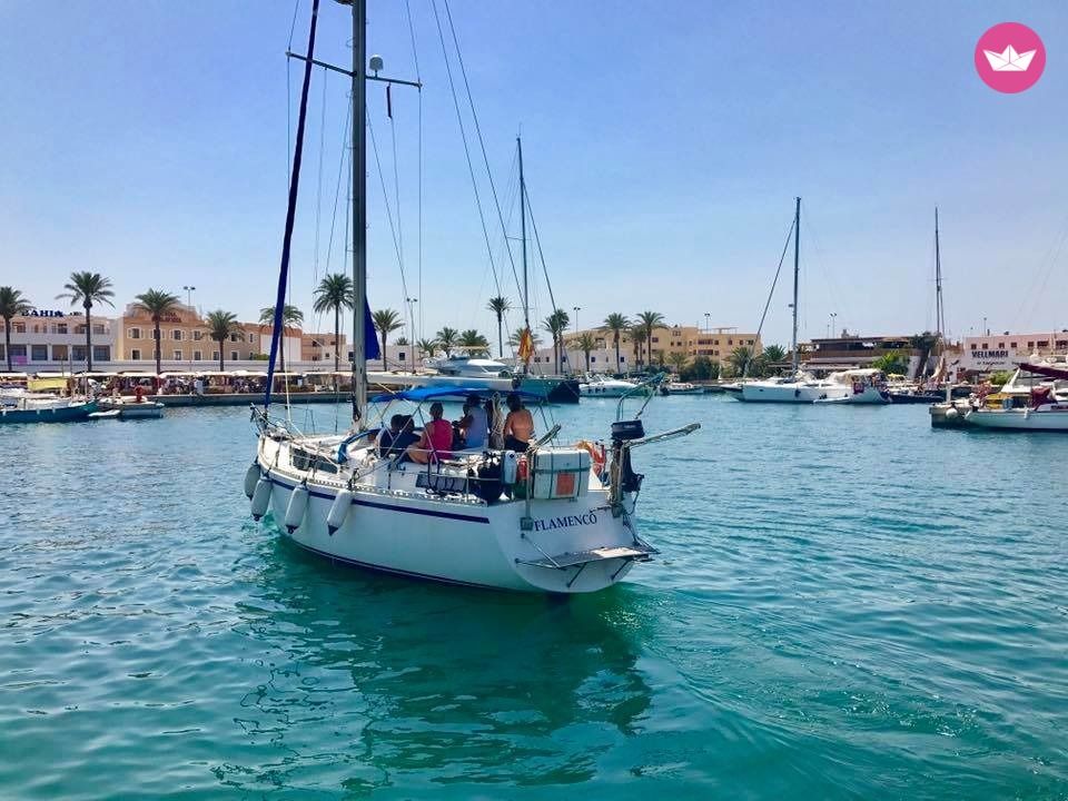 Charter sailboat in Barcelona  