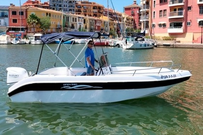 Location Bateau à moteur Fabiette nautica services Open 580 Valence