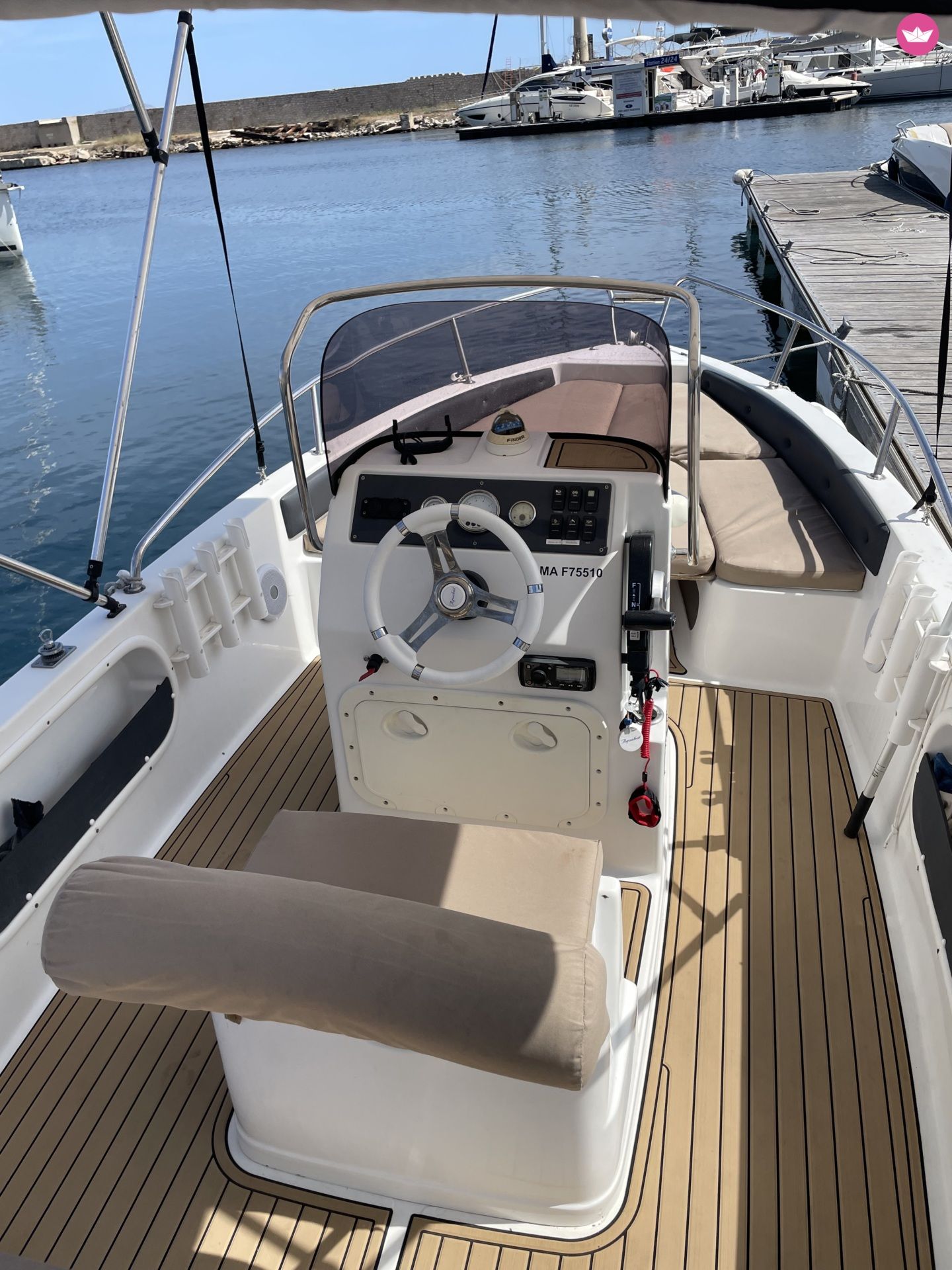 Bateau à moteur Aquabat Sportline 19 100cv 3